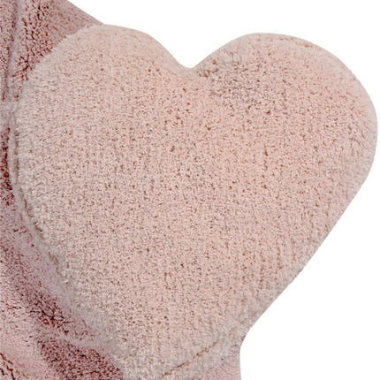 Wasbare vloerkleden - Lorena Canals wasbaar vloerkleed Puffy Love Nude - Vloerkledenloods