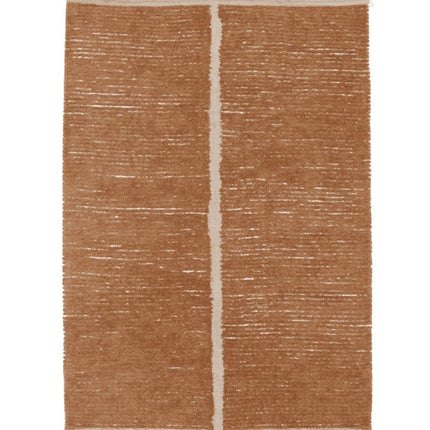 Wasbare vloerkleden - Lorena Canals wasbaar vloerkleed Reversible Duetto Toffee - Vloerkledenloods