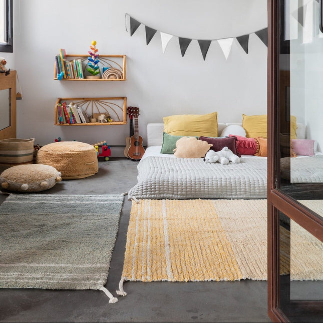 Wasbare vloerkleden - Lorena Canals wasbaar vloerkleed Reversible Twin Amber - Vloerkledenloods