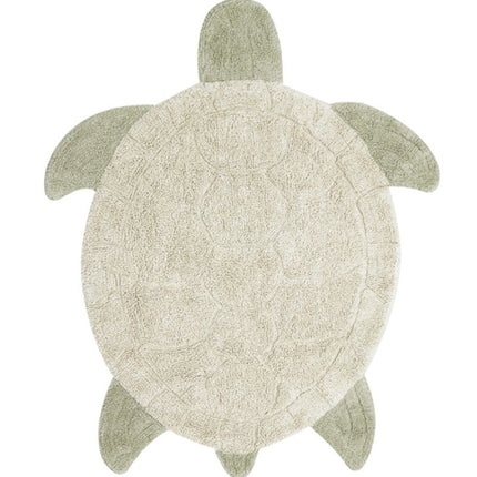 Wasbare vloerkleden - Lorena Canals wasbaar vloerkleed Sea Turtle - Vloerkledenloods