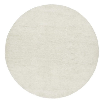 Wasbare vloerkleden - Lorena Canals wasbaar vloerkleed Silhouette Rond Naturel - Vloerkledenloods