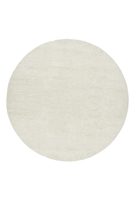 Wasbare vloerkleden - Lorena Canals wasbaar vloerkleed Silhouette Rond Naturel - Vloerkledenloods