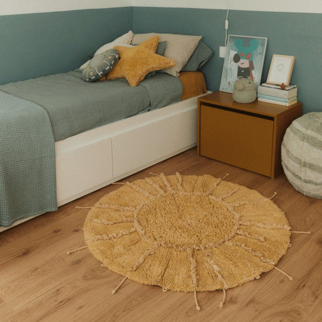 Wasbare vloerkleden - Lorena Canals wasbaar vloerkleed Solar Multishape - Vloerkledenloods