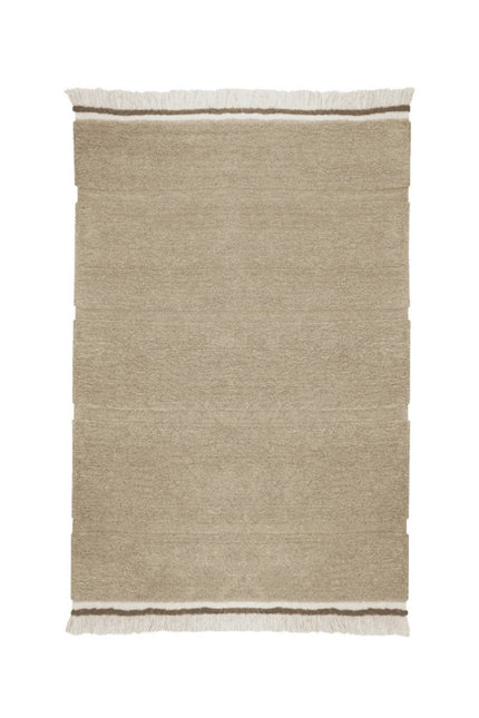 Wasbare vloerkleden - Lorena Canals wasbaar vloerkleed Steppe - Sheep Beige - Vloerkledenloods