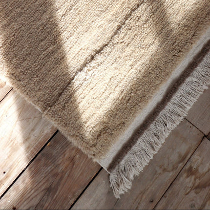 Wasbare vloerkleden - Lorena Canals wasbaar vloerkleed Steppe - Sheep Beige - Vloerkledenloods