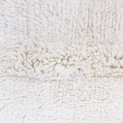 Wasbare vloerkleden - Lorena Canals wasbaar vloerkleed Tundra - Sheep Wit - Vloerkledenloods