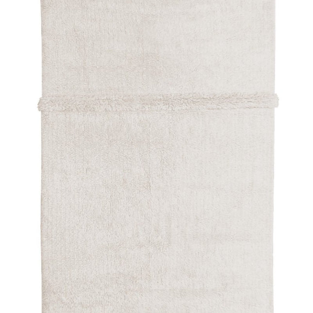 Wasbare vloerkleden - Lorena Canals wasbaar vloerkleed Tundra - Sheep Wit - Vloerkledenloods