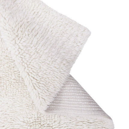 Wasbare vloerkleden - Lorena Canals wasbaar vloerkleed Tundra - Sheep Wit - Vloerkledenloods