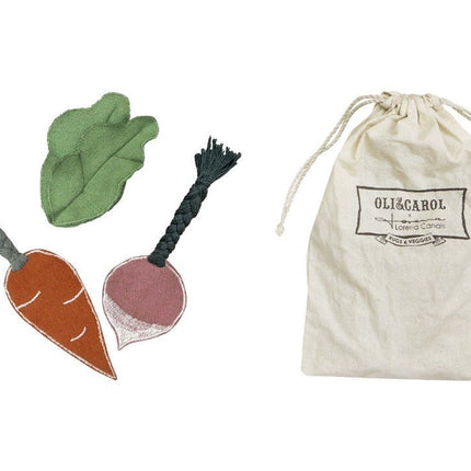 Wasbare vloerkleden - Lorena Canals wasbaar vloerkleed Veggie Garden - Vloerkledenloods