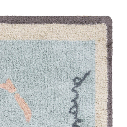Wasbare vloerkleden - Lorena Canals wasbaar vloerkleed Vintage Map - Vloerkledenloods