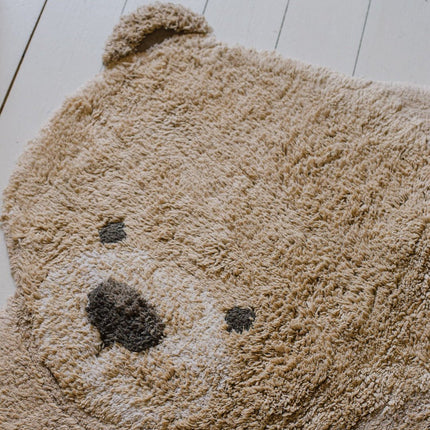 Wasbare vloerkleden - Lorena Canals wasbaar vloerkleed Washable Animal Bear - Vloerkledenloods