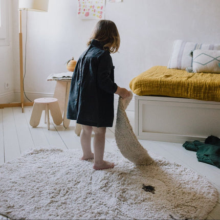 Wasbare vloerkleden - Lorena Canals wasbaar vloerkleed Washable Animal Bunny - Vloerkledenloods