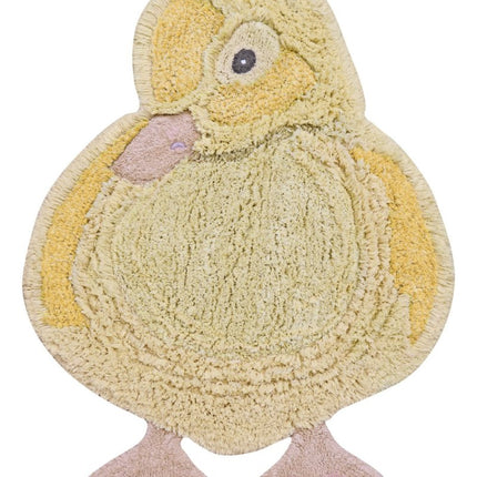 Wasbare vloerkleden - Lorena Canals wasbaar vloerkleed Washable Animal Ducky - Vloerkledenloods