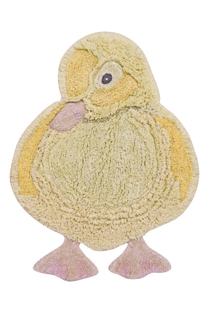 Wasbare vloerkleden - Lorena Canals wasbaar vloerkleed Washable Animal Ducky - Vloerkledenloods