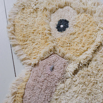 Wasbare vloerkleden - Lorena Canals wasbaar vloerkleed Washable Animal Ducky - Vloerkledenloods