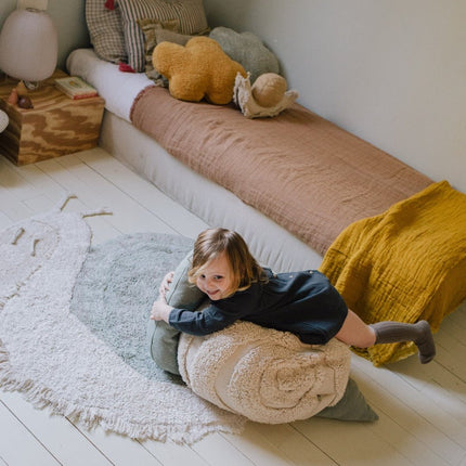 Wasbare vloerkleden - Lorena Canals wasbaar vloerkleed Washable Animal Snail - Vloerkledenloods