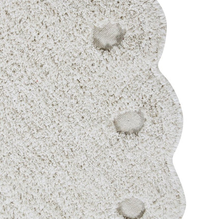 Wasbare vloerkleden - Lorena Canals wasbaar vloerkleed Washable Pinecone Ivoor - Vloerkledenloods