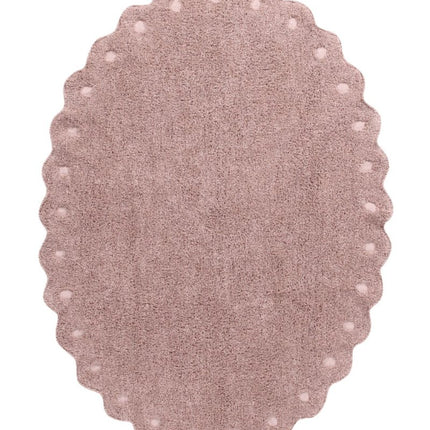 Wasbare vloerkleden - Lorena Canals wasbaar vloerkleed Washable Pinecone Vintage Nude - Vloerkledenloods