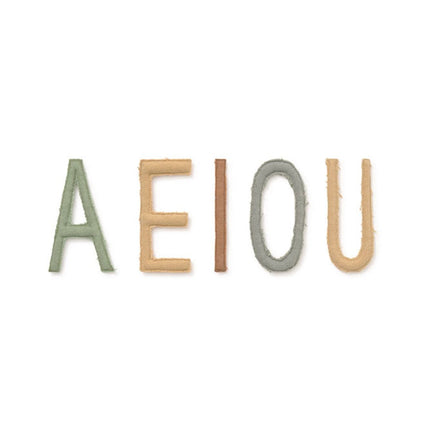 Wasbare vloerkleden - Lorena Canals wasbaar vloerkleed Washable Play ABC color and letters - Vloerkledenloods