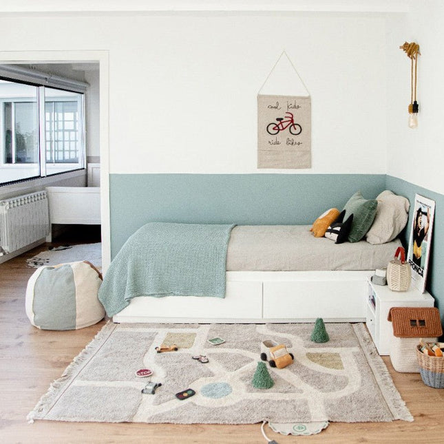 Wasbare vloerkleden - Lorena Canals wasbaar vloerkleed Washable Play Eco-City - Vloerkledenloods