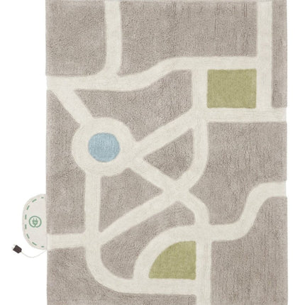 Wasbare vloerkleden - Lorena Canals wasbaar vloerkleed Washable Play Eco-City - Vloerkledenloods