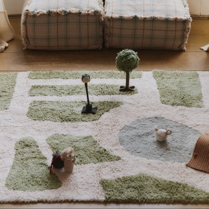 Wasbare vloerkleden - Lorena Canals wasbaar vloerkleed Washable Play Hyde Park - Vloerkledenloods