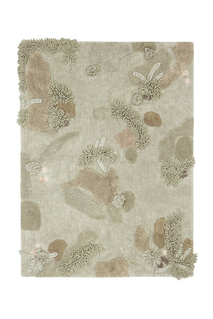 Wasbare vloerkleden - Lorena Canals wasbaar vloerkleed Washable Play Mushroom Forest - Vloerkledenloods