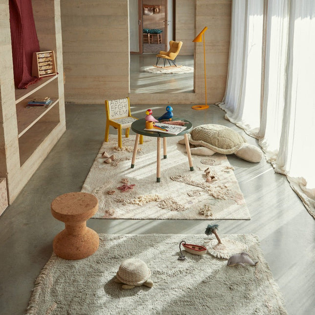 Wasbare vloerkleden - Lorena Canals wasbaar vloerkleed Washable Play Seabed - Vloerkledenloods