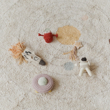 Wasbare vloerkleden - Lorena Canals wasbaar vloerkleed Washable Play Solar System - Vloerkledenloods