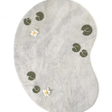 Wasbare vloerkleden - Lorena Canals wasbaar vloerkleed Washable Play Swan Lake - Vloerkledenloods