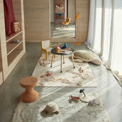 Wasbare vloerkleden - Lorena Canals wasbaar vloerkleed Washable Play Waves - Vloerkledenloods