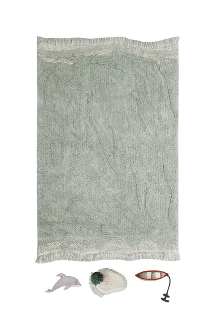 Wasbare vloerkleden - Lorena Canals wasbaar vloerkleed Washable Play Waves - Vloerkledenloods