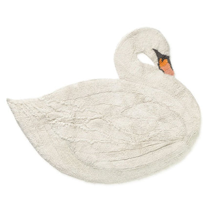 Wasbare vloerkleden - Lorena Canals wasbaar vloerkleed Washable Swan - Vloerkledenloods