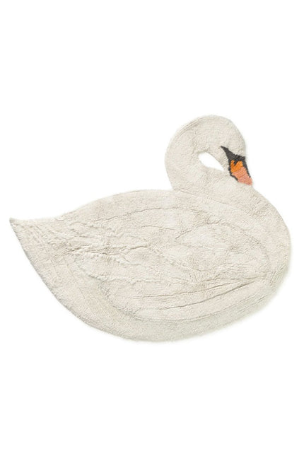 Wasbare vloerkleden - Lorena Canals wasbaar vloerkleed Washable Swan - Vloerkledenloods