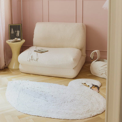 Wasbare vloerkleden - Lorena Canals wasbaar vloerkleed Washable Swan - Vloerkledenloods