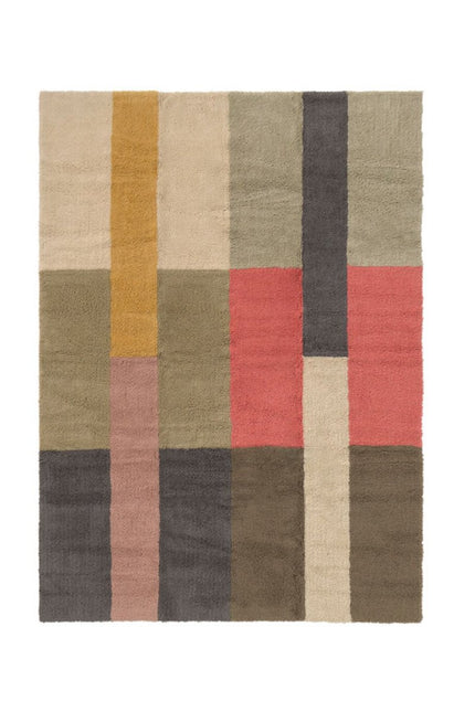 Wasbare vloerkleden - Lorena Canals wasbaar vloerkleed Wool Area Chroma Palette - Vloerkledenloods
