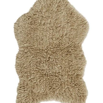 Wasbare vloerkleden - Lorena Canals wasbaar vloerkleed Woolly - Sheep Beige - Vloerkledenloods