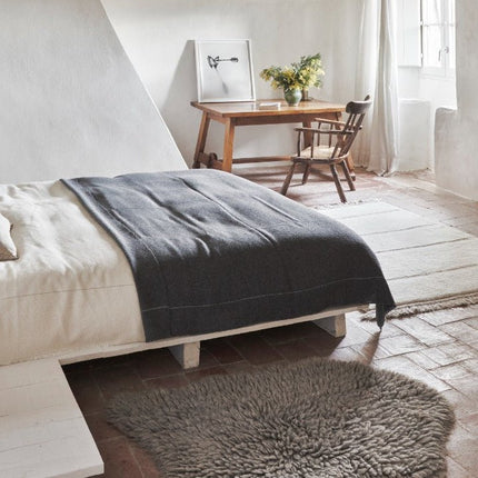 Wasbare vloerkleden - Lorena Canals wasbaar vloerkleed Woolly - Sheep Grijs - Vloerkledenloods