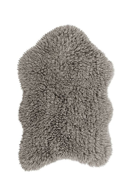 Wasbare vloerkleden - Lorena Canals wasbaar vloerkleed Woolly - Sheep Grijs - Vloerkledenloods
