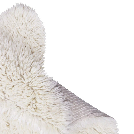 Wasbare vloerkleden - Lorena Canals wasbaar vloerkleed Woolly - Sheep Wit - Vloerkledenloods