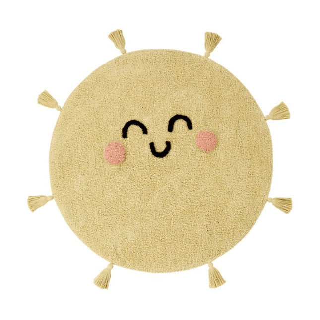 Wasbare vloerkleden - Lorena Canals wasbaar vloerkleed You're My Sunshine - Vloerkledenloods
