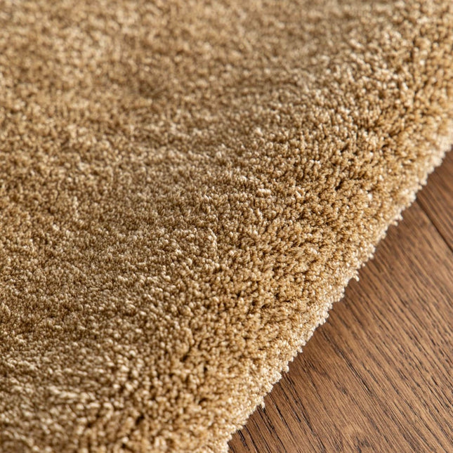 Wasbare vloerkleden - Wasbaar vloerkleed Uno Okergeel Interieur05 - Vloerkledenloods