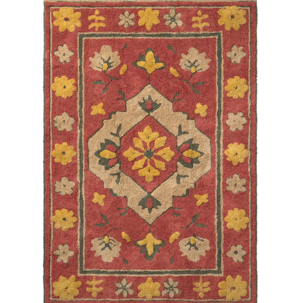 Lorena Canals wasbaar vloerkleed Persian Red