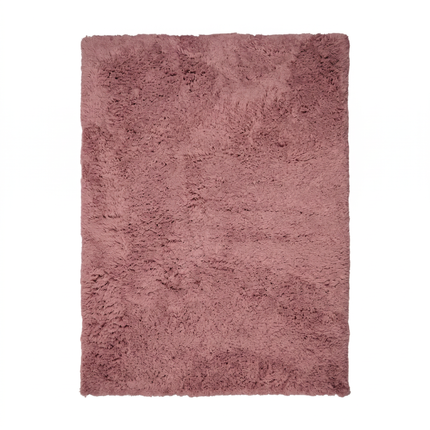 Hoogpolig vloerkleed Pilo Darkpink Polyester Interieur05