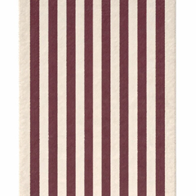Wollen Lopers - Lorena Canals Cabana Lines wollen loper Stripes Naturel/Marsala - Vloerkledenloods