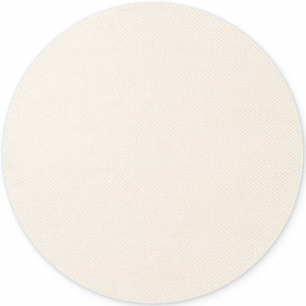 Wollen vloerkleden - Elle Decoration Lyon rond wollen vloerkleed Beans Naturel/Crème - Vloerkledenloods