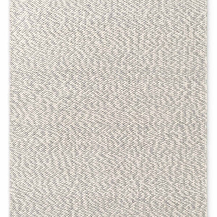 Wollen vloerkleden - Elle Decoration Lyon wollen vloerkleed Beans Naturel Crème/Grijs - Vloerkledenloods