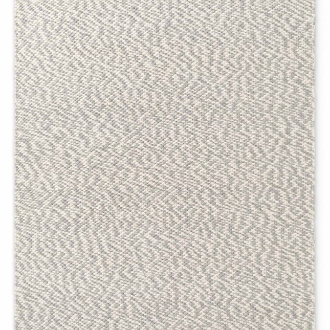 Wollen vloerkleden - Elle Decoration Lyon wollen vloerkleed Beans Naturel Crème/Grijs - Vloerkledenloods