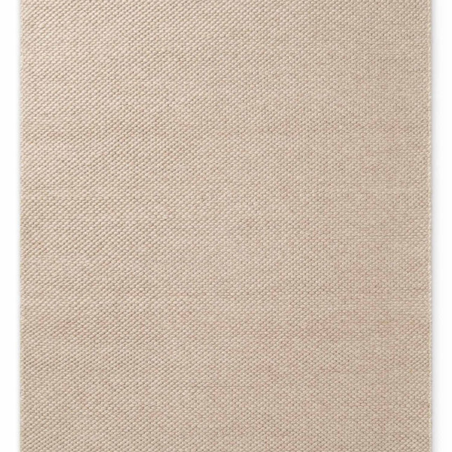 Wollen vloerkleden - Elle Decoration Lyon wollen vloerkleed Beans Naturel/Beige - Vloerkledenloods