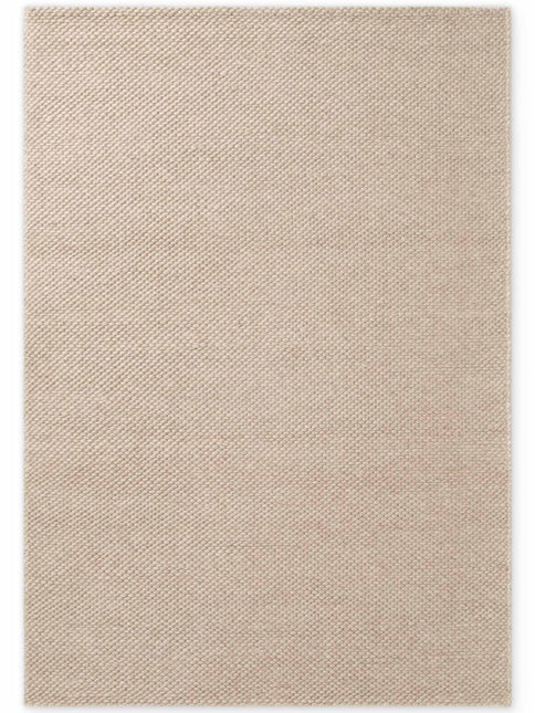 Wollen vloerkleden - Elle Decoration Lyon wollen vloerkleed Beans Naturel/Beige - Vloerkledenloods